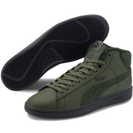 Puma Smash v2 chaussures pour hommes vert 367338 07 2