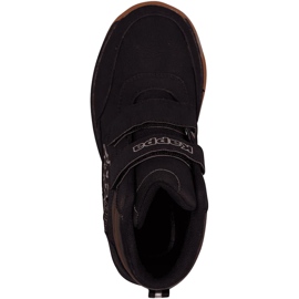 Kappa Bright Mid K chaussures pour enfants noir 260239K 1111 1