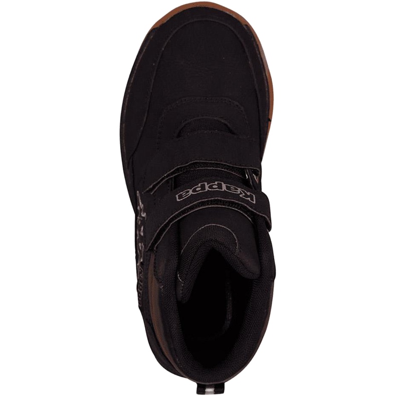 Kappa Bright Mid K chaussures pour enfants noir 260239K 1111 le noir 1
