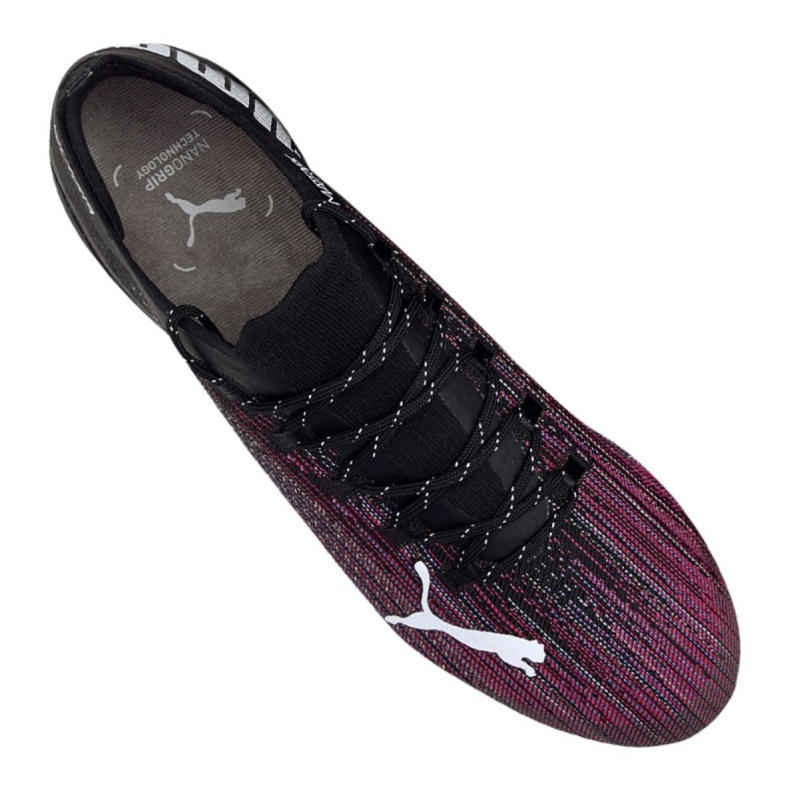 Chaussures de foot Puma Ultra 1.1 Mx Sg M 106076-03 noir, noir, violet le noir 2 Chaussures de foot Puma Ultra 1.1 Mx Sg M 106076-03 noir, noir, violet le noir 2