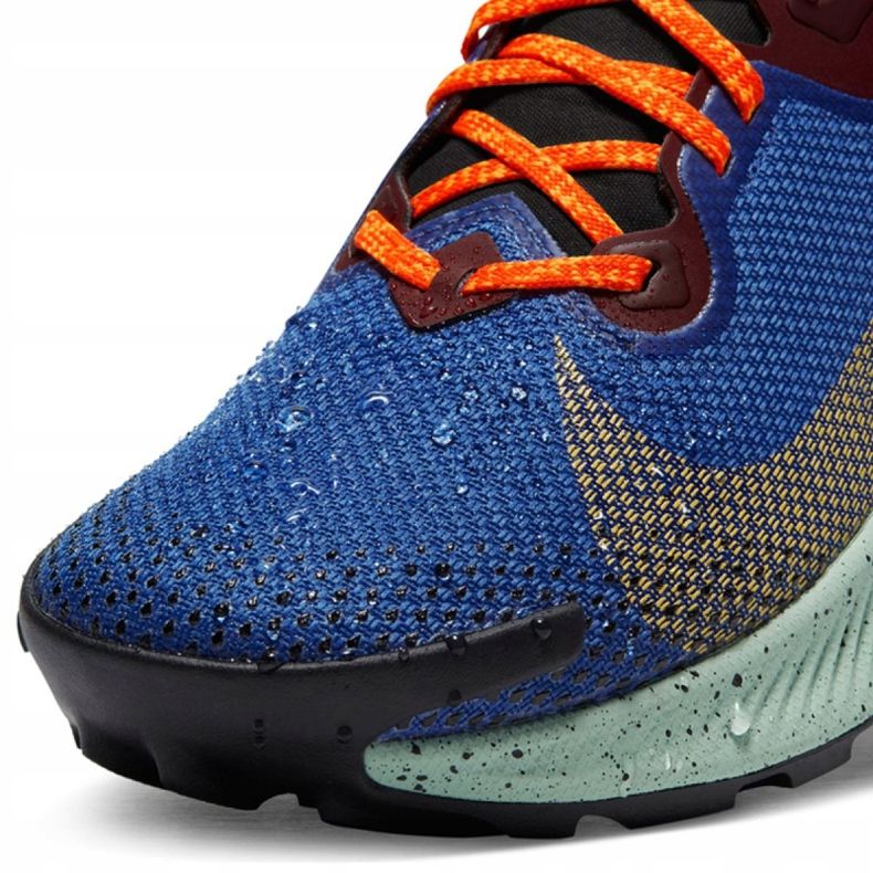 Chaussures de course Nike Pegasus Trail 2 Gtx W CU2018-600 rouge bleu multicolore 1