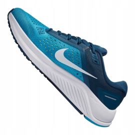 Chaussures de course Nike Air Zoom Structure 23 M CZ6720-401 bleu vert 3