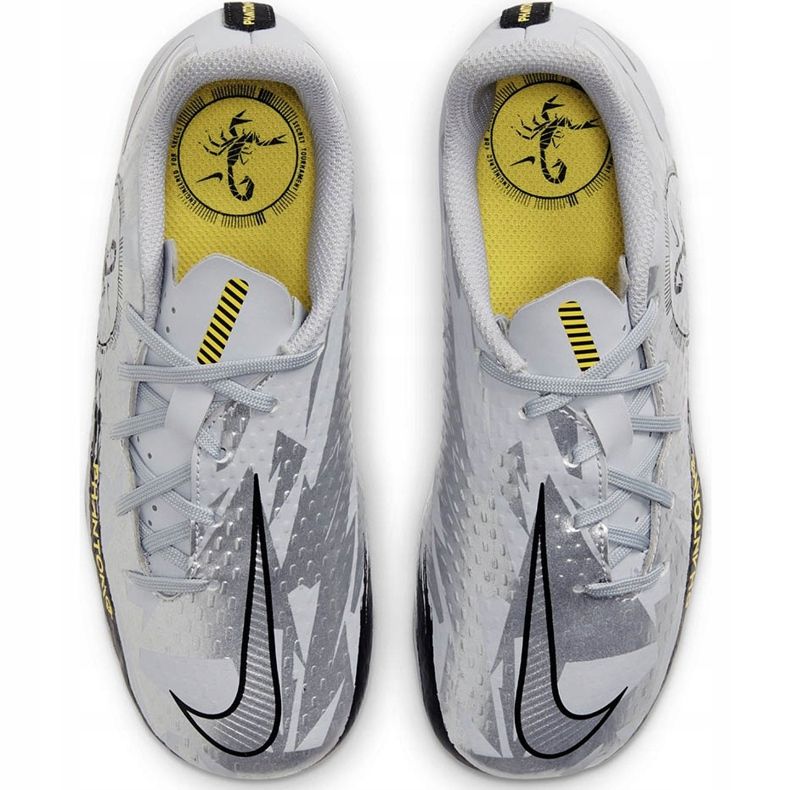Nike Phantom Gt Academy Scorpion FG / MG Junior DB7631 001 chaussures de football blanc 1