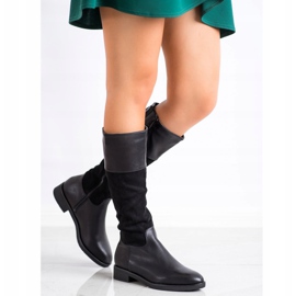 Kylie Bottes décontractées le noir 2