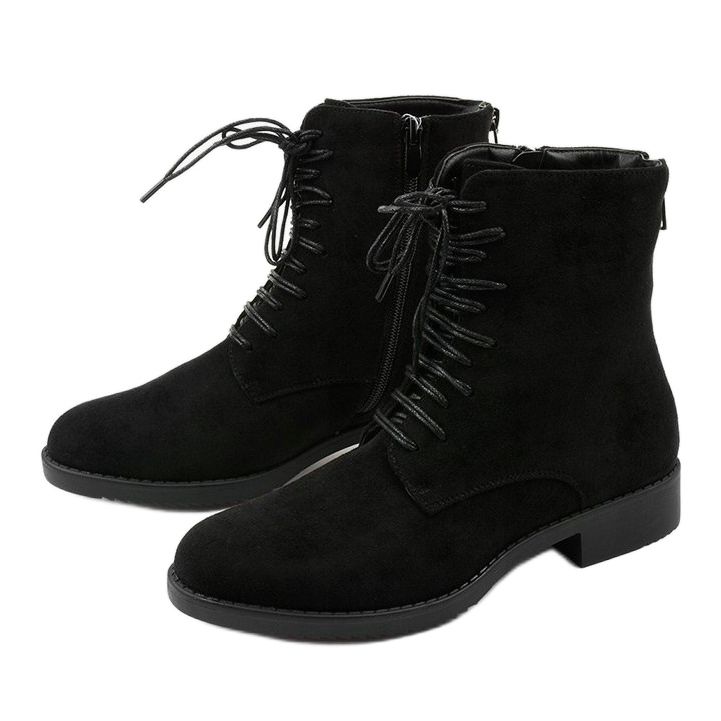 Bottes de travail noires pour femmes A8316 / A le noir 2