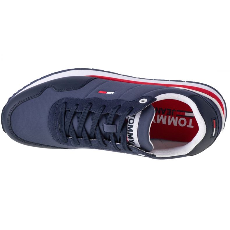 Chaussures Tommy Hilfiger Jeans Lifestyle Mix Runner M EM0EM00578-C87 bleu marin 2