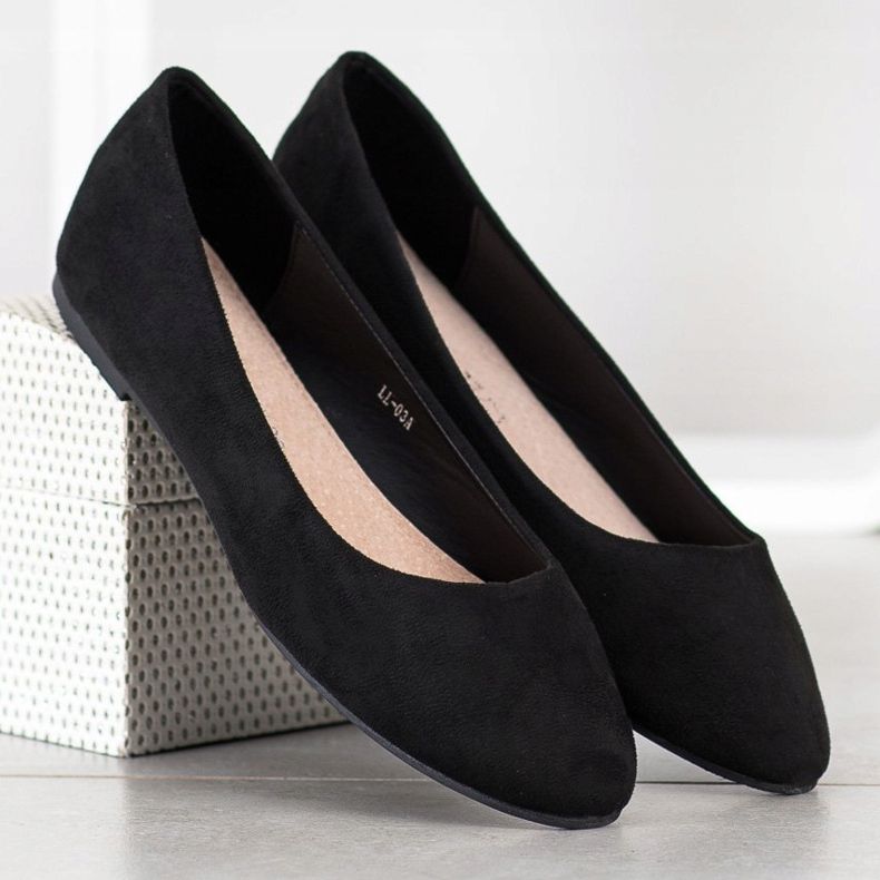Goodin Ballerines classiques noir 2
