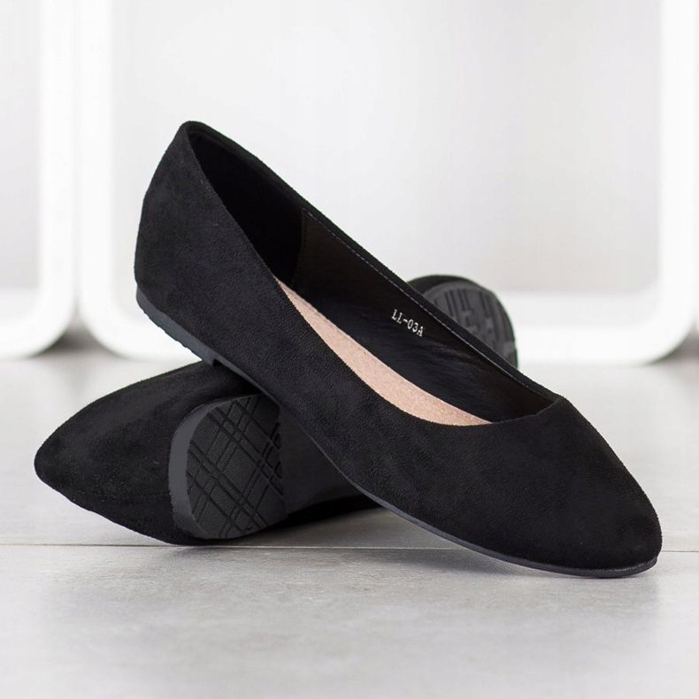 Goodin Ballerines classiques noir 1