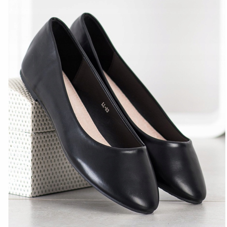 Goodin Ballerines classiques noir 1