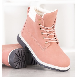 Mtt Sport Trappeurs classiques rose 1 Mtt Sport Trappeurs classiques rose 1