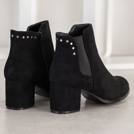 J. Star Bottes chaudes à talons hauts le noir 2