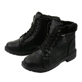Bottes noires de Dorfir bottes isolées 2