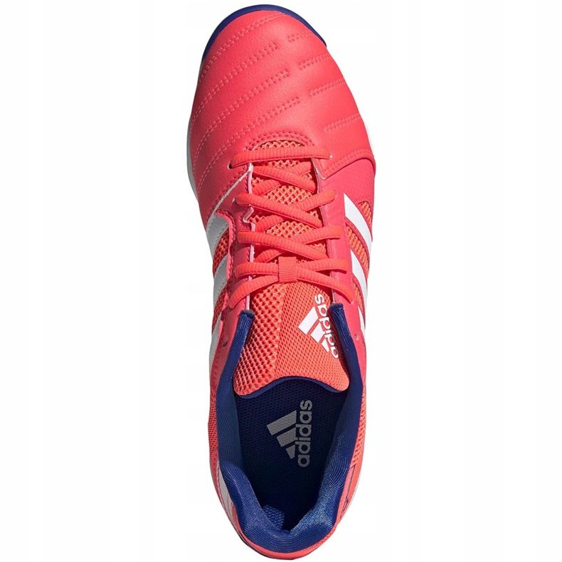 Adidas Top Sala chaussures de football rouge FX6761 1