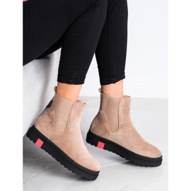 Seastar Bottes sur la plate-forme beige 2 Seastar Bottes sur la plate-forme beige 2