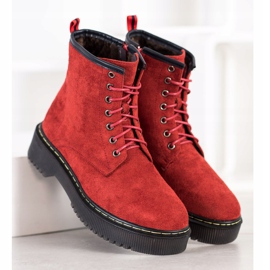 Sabatina Bottes chaudes sur la plate-forme rouge 1
