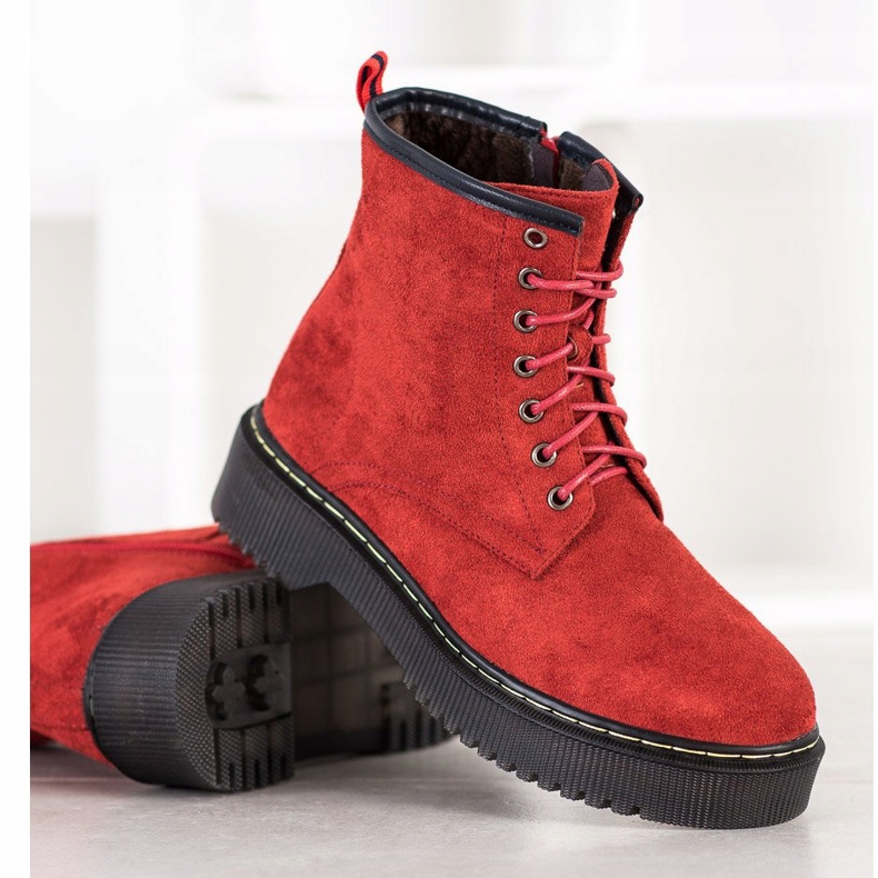 Sabatina Bottes chaudes sur la plate-forme rouge 2