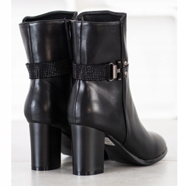 Sabatina Bottes hautes élégantes le noir 1