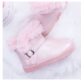 BUGO Bottes de neige chaudes pour enfants avec fourrure rose JellyBeans 1 BUGO Bottes de neige chaudes pour enfants avec fourrure rose JellyBeans 1