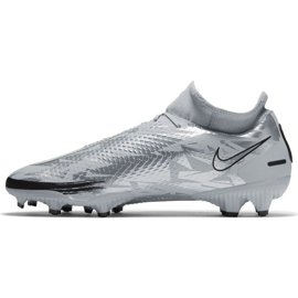 Nike Phantom Gt Scorpion Academy Dynamic Fit FG / MG M DA2266 001 chaussures de football bleu argent 2