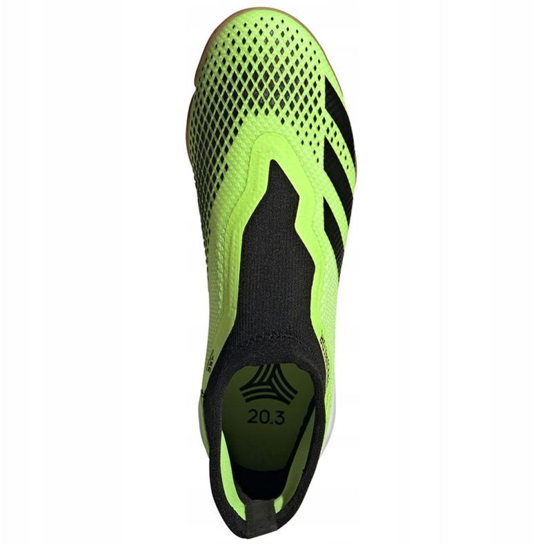 Chaussures de foot Adidas Predator 20.3 Ll In M EH2920 multicolore vert 1