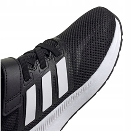 Chaussures Adidas Runfalcon C Jr EG1583 blanche le noir 1