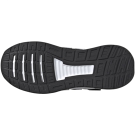 Chaussures Adidas Runfalcon C Jr EG1583 blanc noir 3