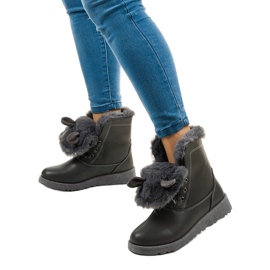 Bottes isolées grises d'Alrindra 2