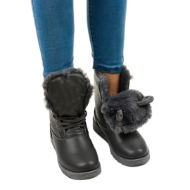 Bottes isolées grises d'Alrindra 4