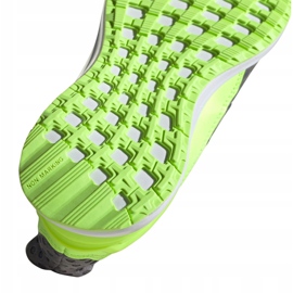 Chaussures de course adidas RapidaRun Jr FV4100 gris vert 1