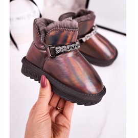 Apawwa Bottes de Neige Enfant Fourrure Gris Pétrole Princess multicolore 1 Apawwa Bottes de Neige Enfant Fourrure Gris Pétrole Princess multicolore 1