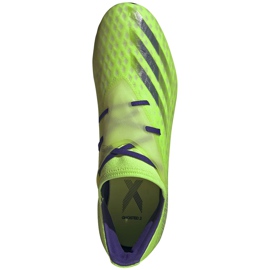 Adidas X Ghosted.2 Fg chaussures de football vert EG8187 1
