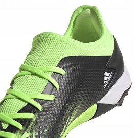 Chaussures de foot Adidas Predator 20.3 L Tf vert-noir EH2907 4