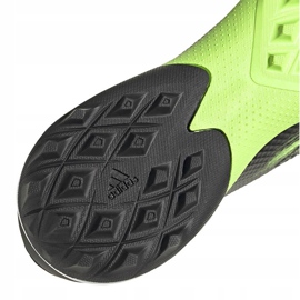Chaussures de foot Adidas Predator 20.3 L Tf vert-noir EH2907 6