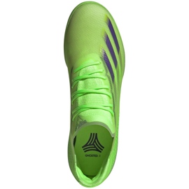 Adidas X Ghosted.1 Dans les chaussures de football vertes EG8170 1