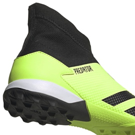 Chaussures de foot Adidas Predator 20.3 Ll Tf vert-noir EH2916 4