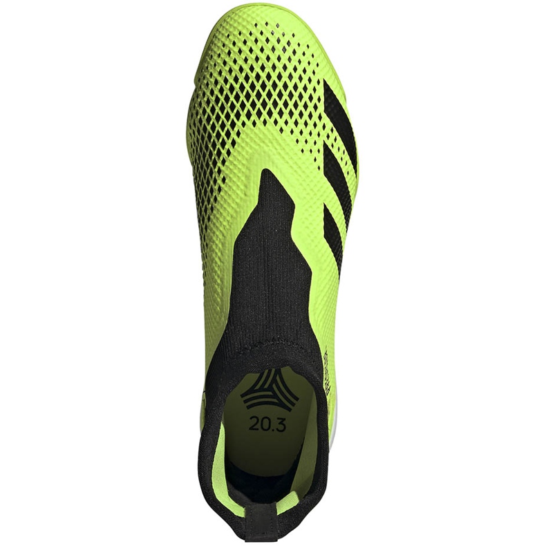 Chaussures de foot Adidas Predator 20.3 Ll Tf vert-noir EH2916 1