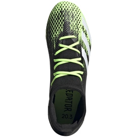 Chaussures de football adidas Predator 20.3 Fg vert-noir EH2926 le noir 1