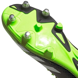 Chaussures de football adidas Predator 20.3 Sg noir et vert EH2904 multicolore le noir 5