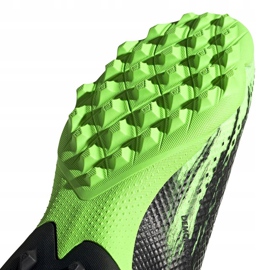 Chaussures de football adidas Predator 20.3 Tf noir et vert EH2912 le noir 5