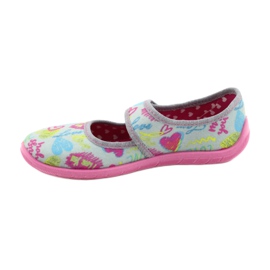 Chaussures pour enfants Befado 945Y430 rose gris multicolore 2