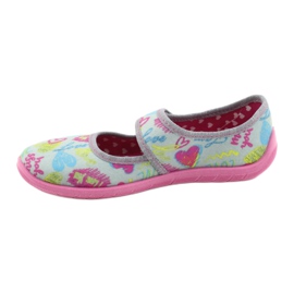 Chaussures pour enfants Befado 945Y430 rose gris multicolore 2