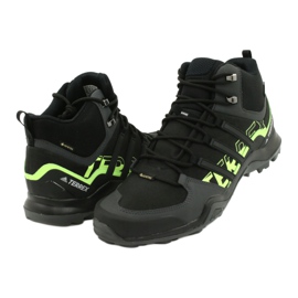 Adidas Terrex Swift R2 Mid Gtx chaussures homme noir EH2281 le noir gris vert 3