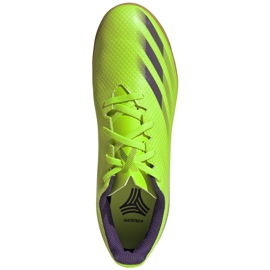 Adidas X Ghosted.4 Dans les chaussures de football vertes EG8243 1