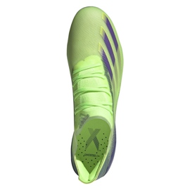 Chaussures de football Adidas X Ghosted.1 Ag M FY0958 bleu, violet, vert vert 2