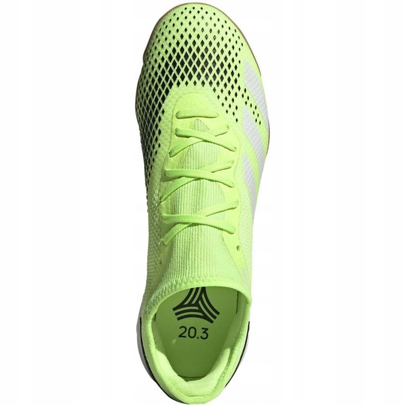 Chaussures de foot Adidas Predator 20.3 L In M EH2909 vert vert 1