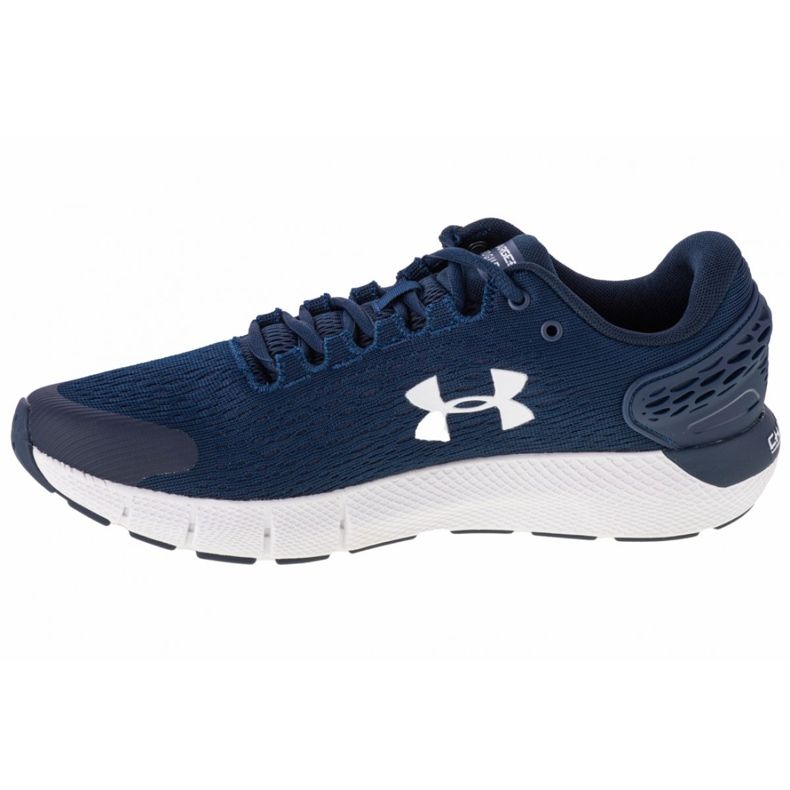 Under Armour Chargé Rogue 2 M 3022592-403 blanche bleu marin 1 Under Armour Chargé Rogue 2 M 3022592-403 blanche bleu marin 1