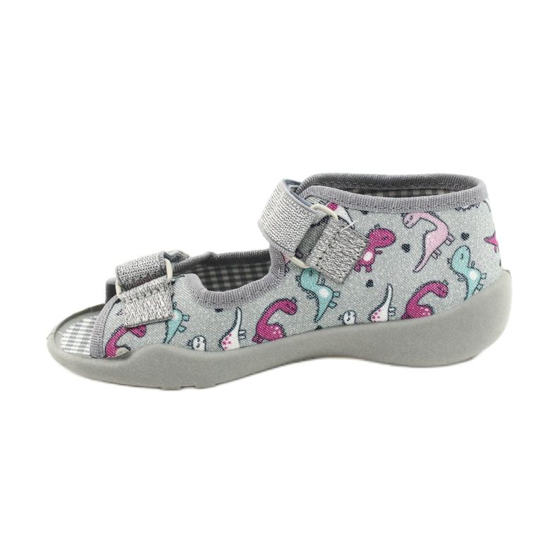Chaussures pour enfants Befado 242P105 argent gris 2