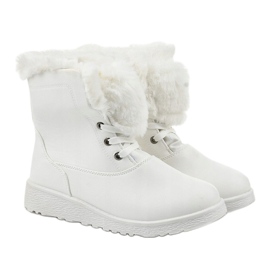 Bottes isolées blanches d'Inaleth 3