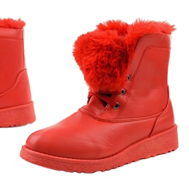 Bottes isolées rouges d'Inaleth 1