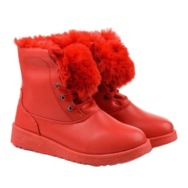 Bottes isolées rouges d'Inaleth 3